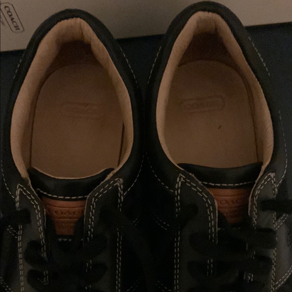 Coach - Noella Retro Black Sneakers - Picture 7 of 12